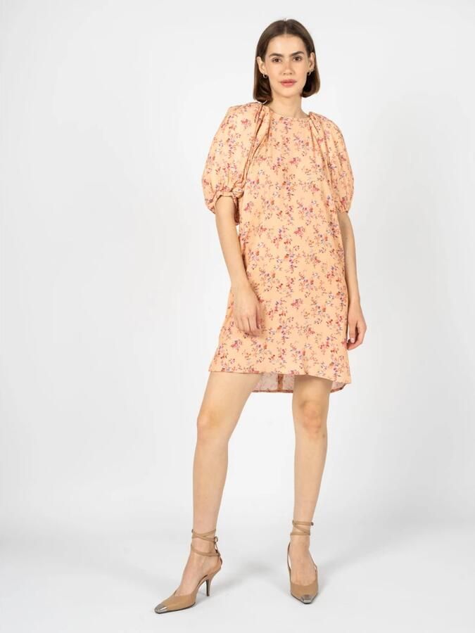 Silvian Heach Bloemen Fantasie Jurk Green Dames - Foto 3