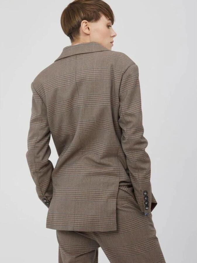 Silvian Heach Bruine Blazer Jacket Opendis - Foto 4