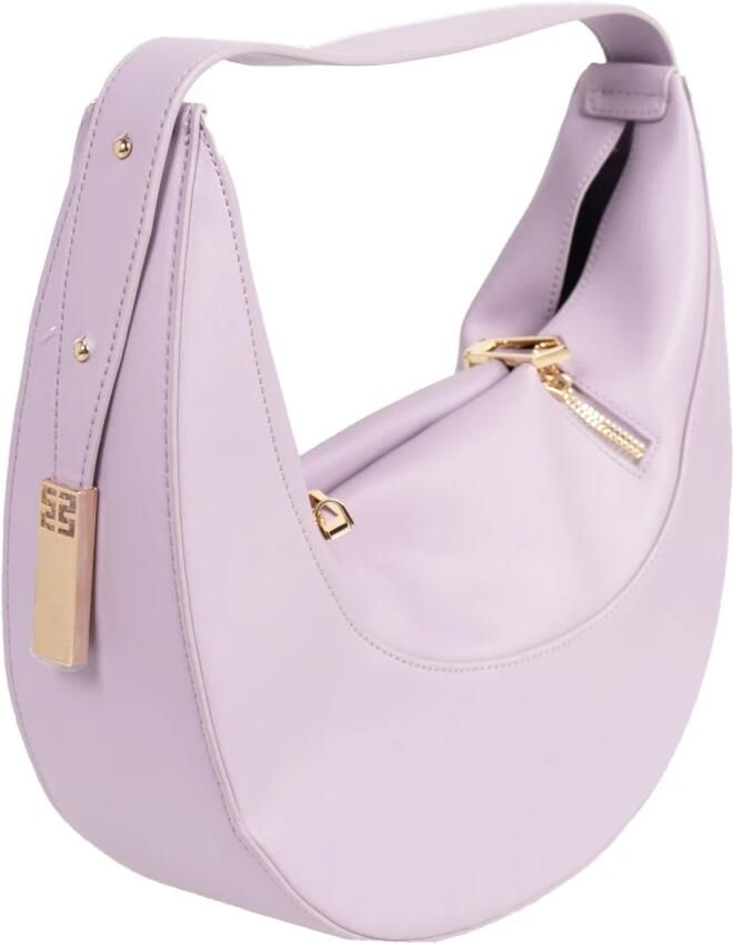 Silvian Heach Stijlvolle Handtas met Magnetische Sluiting en Meerdere Zakken Purple Dames - Foto 3