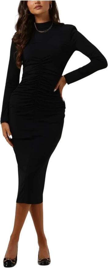 Silvian Heach Zwarte Midi Jurk Vestit.lungo dress Black Dames - Foto 3