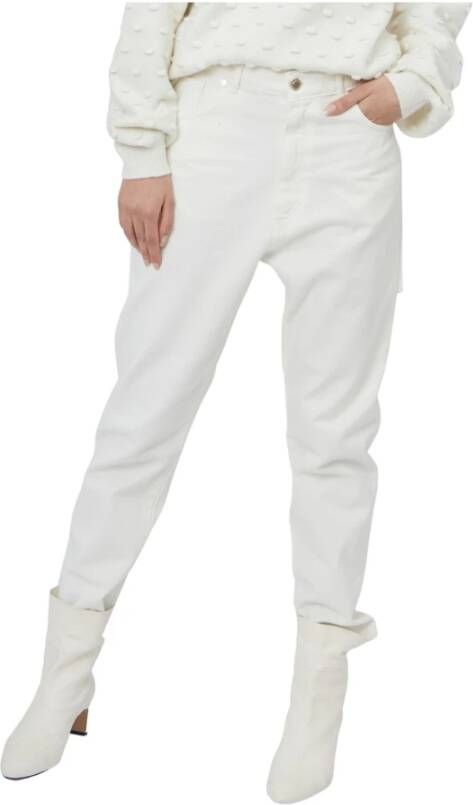 Silvian Heach Straight Jeans Wit Dames