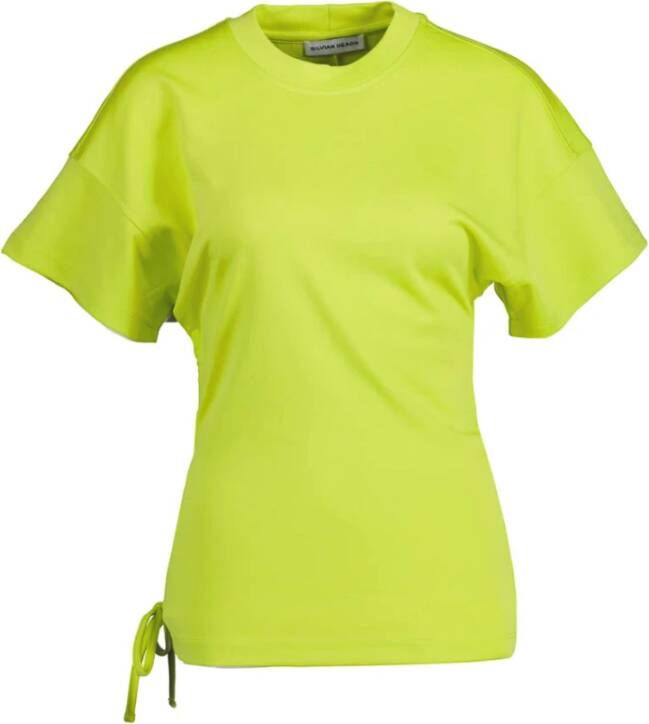 Silvian Heach T-Shirt Automatisch Vertaalde Beschrijving Yellow Dames