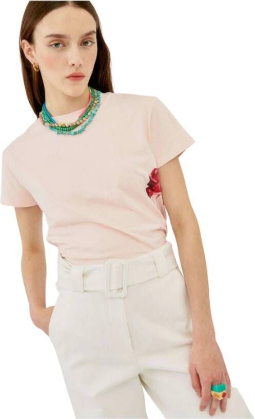 Silvian Heach T-shirt met afdrukken Roze Dames