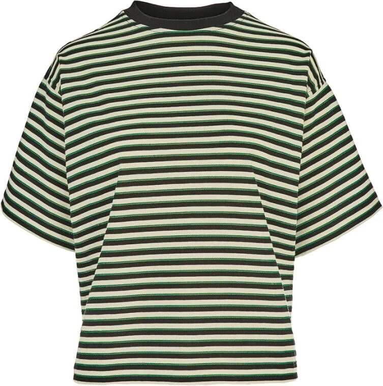 Silvian Heach T-shirt met grote mouwen Groen Dames