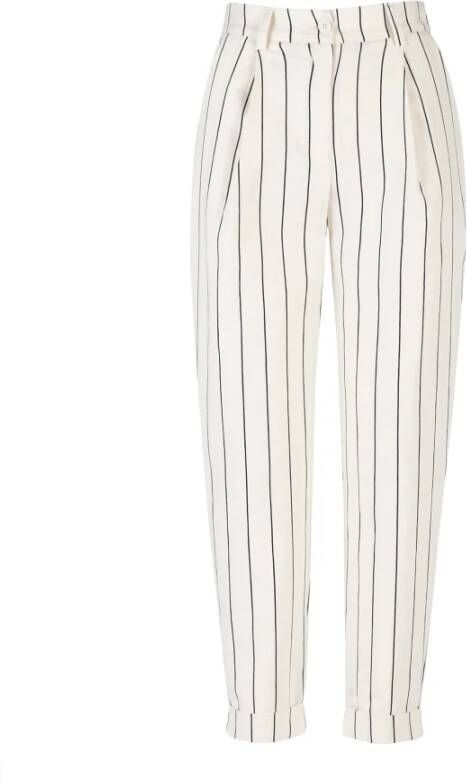 Silvian Heach Taps toelopende broek Beige Dames