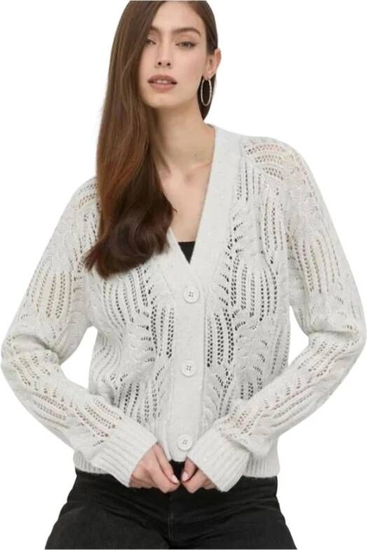 Silvian Heach Gebreid Cardigan White Dames