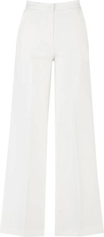 Silvian Heach Wijde broek Wit Dames