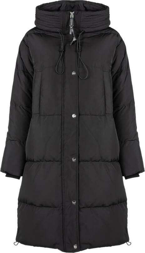 SILVIAN HEACH Dames Jassen Long Down Jacket Ibar Zwart