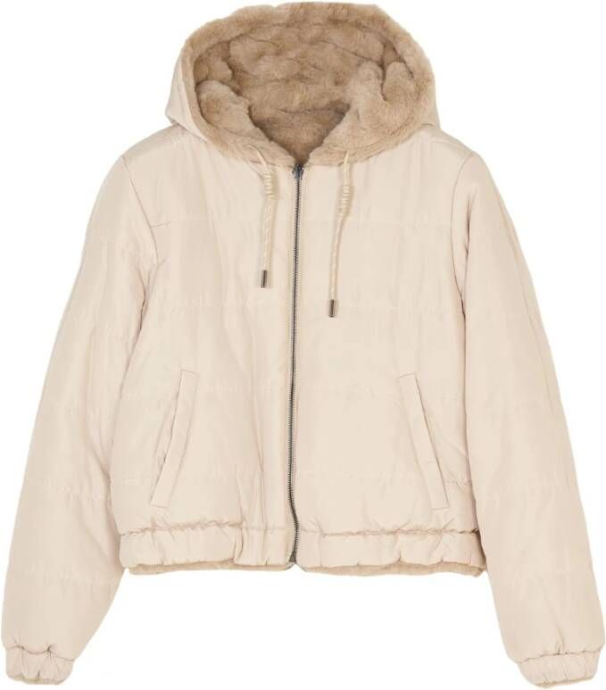 Silvian Heach Winterjassen Beige Dames
