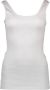 Silvian Heach Witte Katoenen Tanktop met Logo White Dames - Thumbnail 1