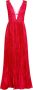 Simkhai Amaranth Maxi Jurk met Bloemendetails Pink Dames - Thumbnail 1