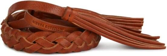 Simona Corsellini Belts Bruin Dames