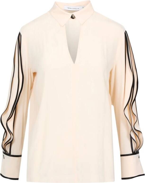 Simona Corsellini Blouses Beige Dames
