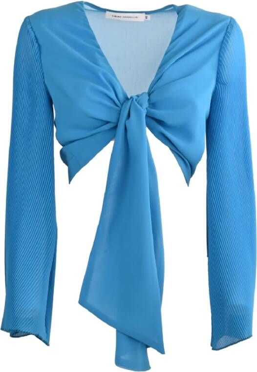 Simona Corsellini Blouses Blauw Dames