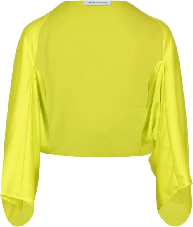 Simona Corsellini Blouses Geel Dames