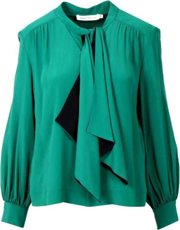 Simona Corsellini Blouses Groen Dames