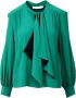 Simona Corsellini Blouses Groen Dames - Thumbnail 1