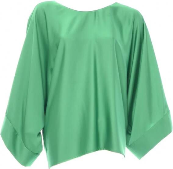 Simona Corsellini Blouses Groen Dames