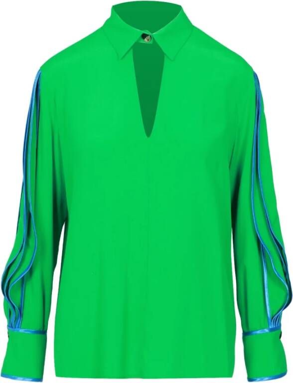 Simona Corsellini Blouses Groen Dames