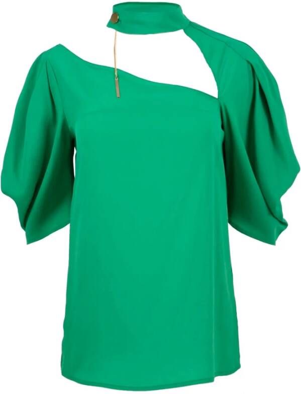 Simona Corsellini Blouses Groen Dames
