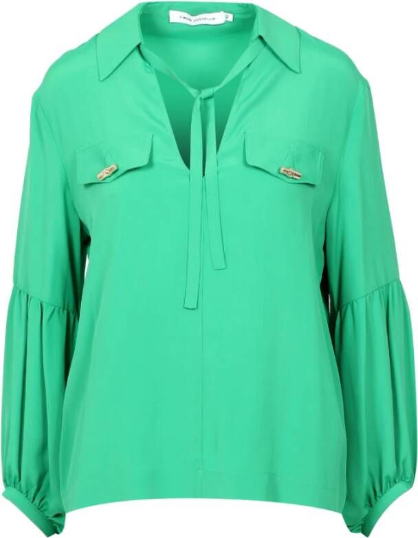 Simona Corsellini Blouses Groen Dames