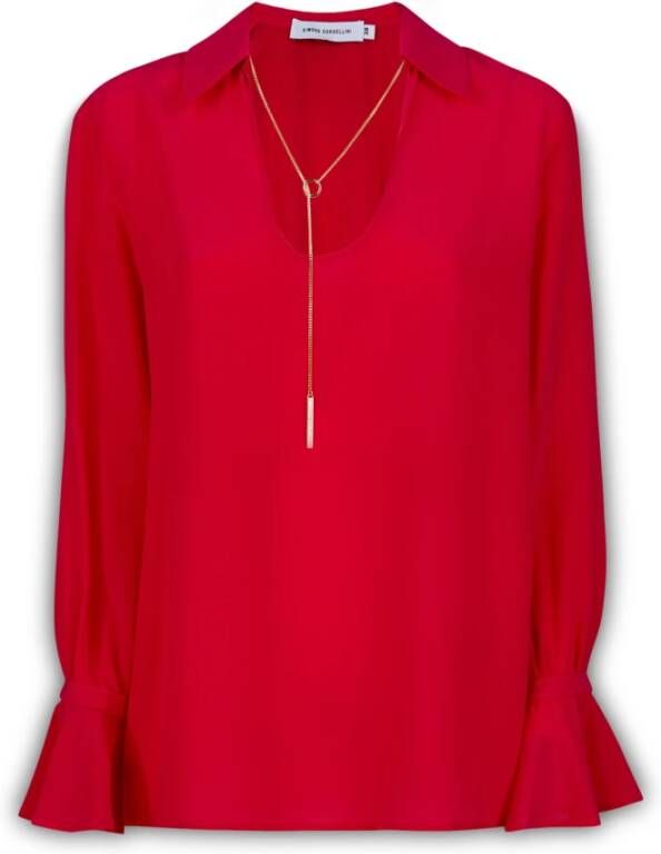Simona Corsellini Blouses Rood Dames