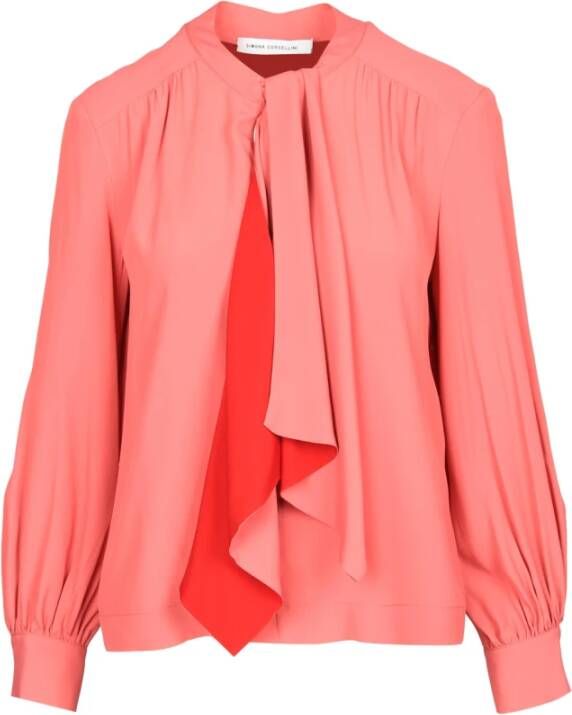 Simona Corsellini Blouses Roze Dames