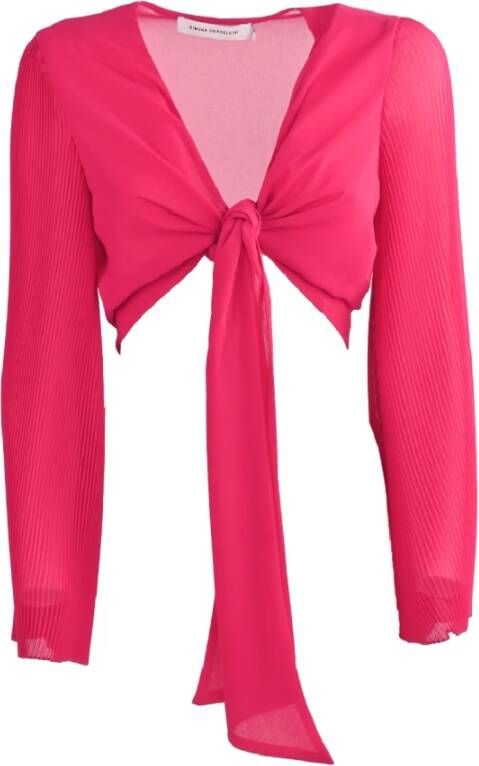 Simona Corsellini Blouses Roze Dames