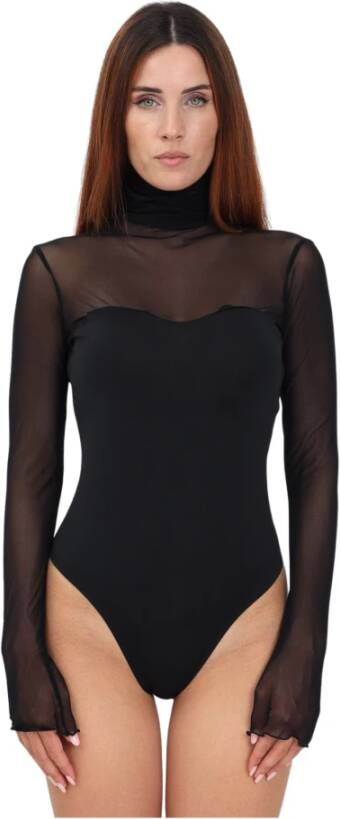 Simona Corsellini Zwarte Top van Black Dames