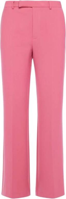 Simona Corsellini Brede broek Roze Dames