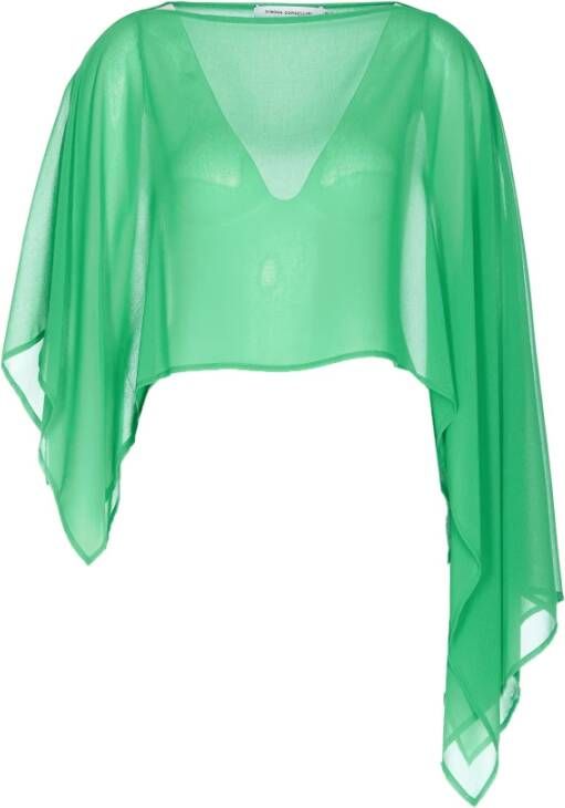Simona Corsellini Blouses Groen Dames