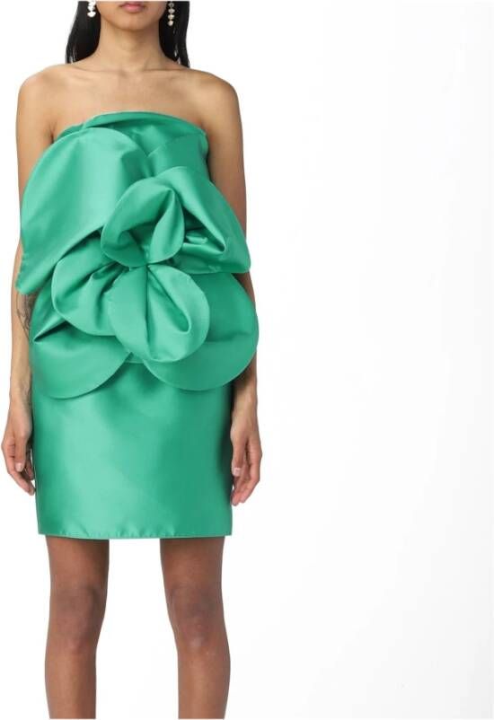 Simona Corsellini Dress Groen Dames