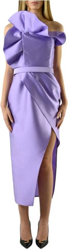 Simona Corsellini Dresses Paars Dames