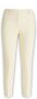 Simona Corsellini Leather Trousers Beige Dames - Thumbnail 1