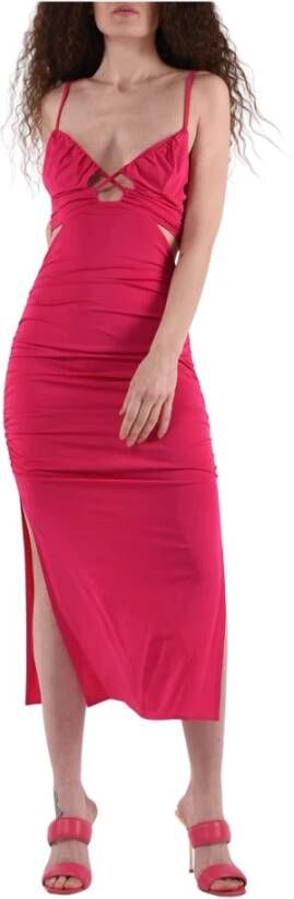 Simona Corsellini Midi Dresses Paars Dames