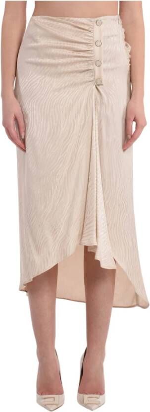 Simona Corsellini Midi -rokken Beige Dames