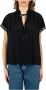 Simona Corsellini Shirt Zwart Dames - Thumbnail 1