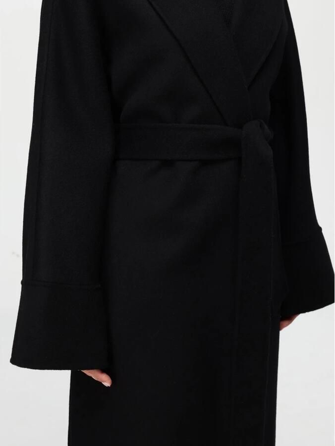 Simona Corsellini Dubbele doek jas gewaad stijl Black Dames - Foto 2