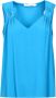 Simona Corsellini Sleeveless Tops Blauw Dames - Thumbnail 1