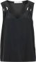 Simona Corsellini Sleeveless Tops Zwart Dames - Thumbnail 1