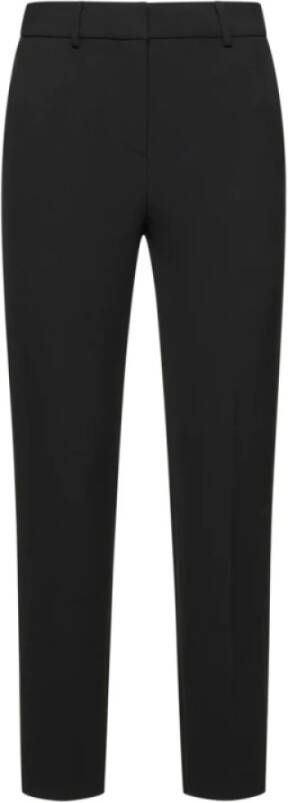 Simona Corsellini Katoenmix Broek Black