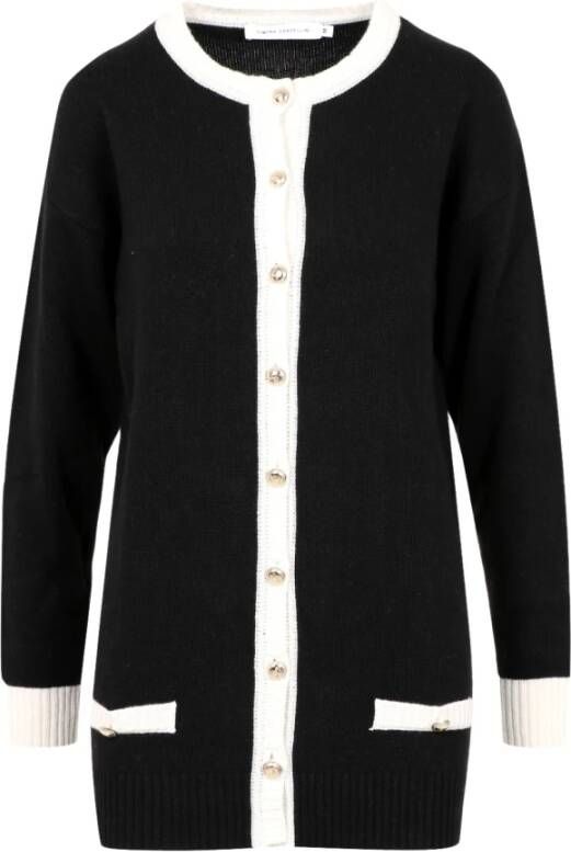 Simona Corsellini Cardiganen Black Dames