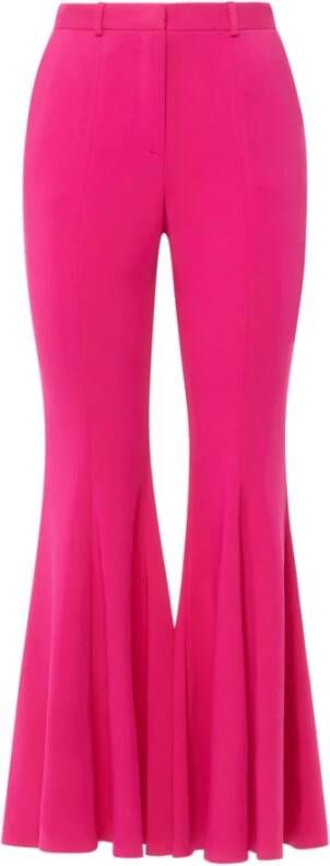 Simona Corsellini Wide Trousers Roze Dames