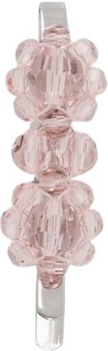 Simone Rocha Mini Flower Hair Acrie Pink STR Roze Dames