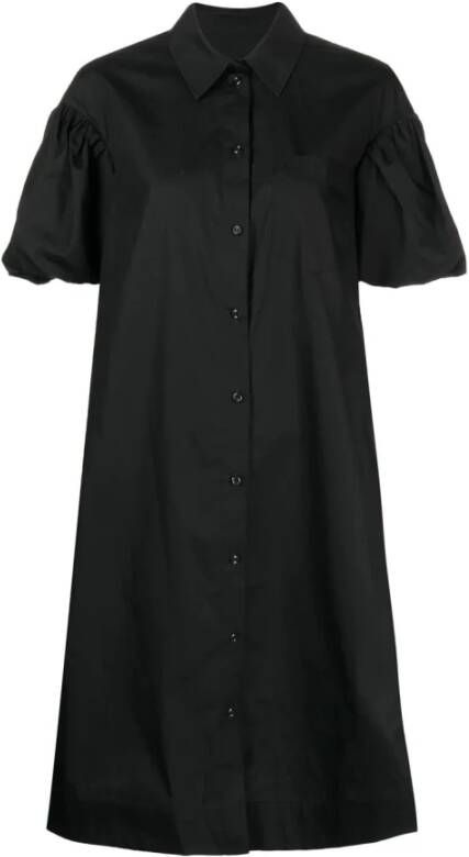 Simone Rocha Shirt Dresses Zwart Dames
