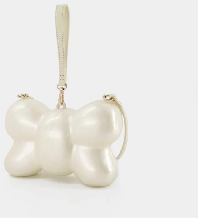 Simone Rocha Hobo bags Bow Bag Crossbody Leather Beige in beige - Foto 3