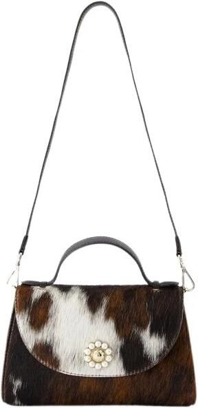 Simone Rocha Hobo bags Valentine Crossbody Leather Neutral in bruin