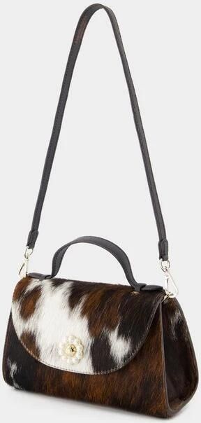 Simone Rocha Hobo bags Valentine Crossbody Leather Neutral in bruin - Foto 4