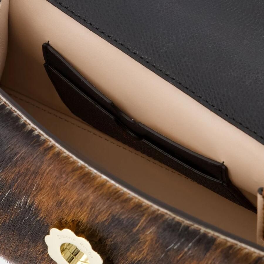 Simone Rocha Hobo bags Valentine Crossbody Leather Neutral in bruin - Foto 2