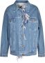 Simonetta Ravizza Denim Jackets Blauw Dames - Thumbnail 1